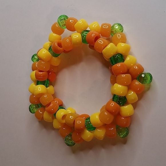 Kandi Rave Spike cuff bracelet jy18 - Picture 1 of 3